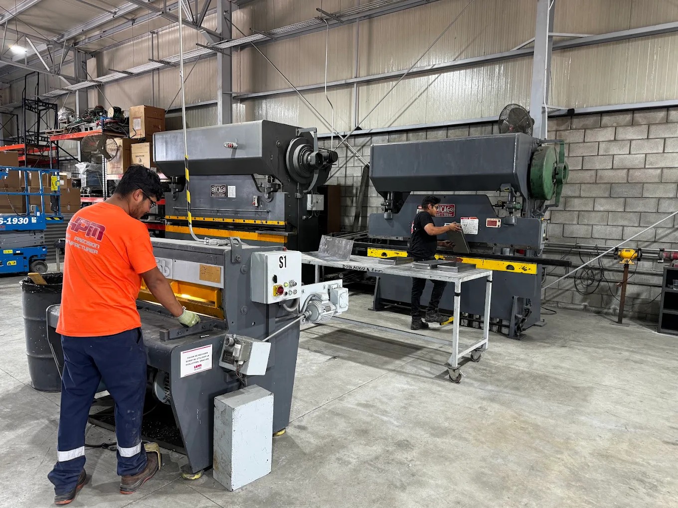 Trabajo industrial realizado por HPM México